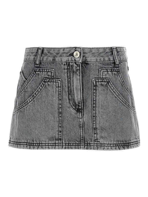 The Attico Mini Jupe - Gris