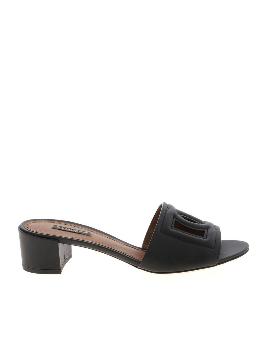 Dolce & Gabbana Sandales - Noir