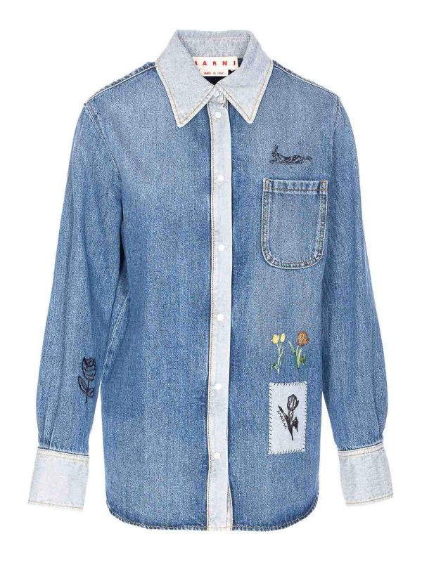Marni Chemise - Bleu