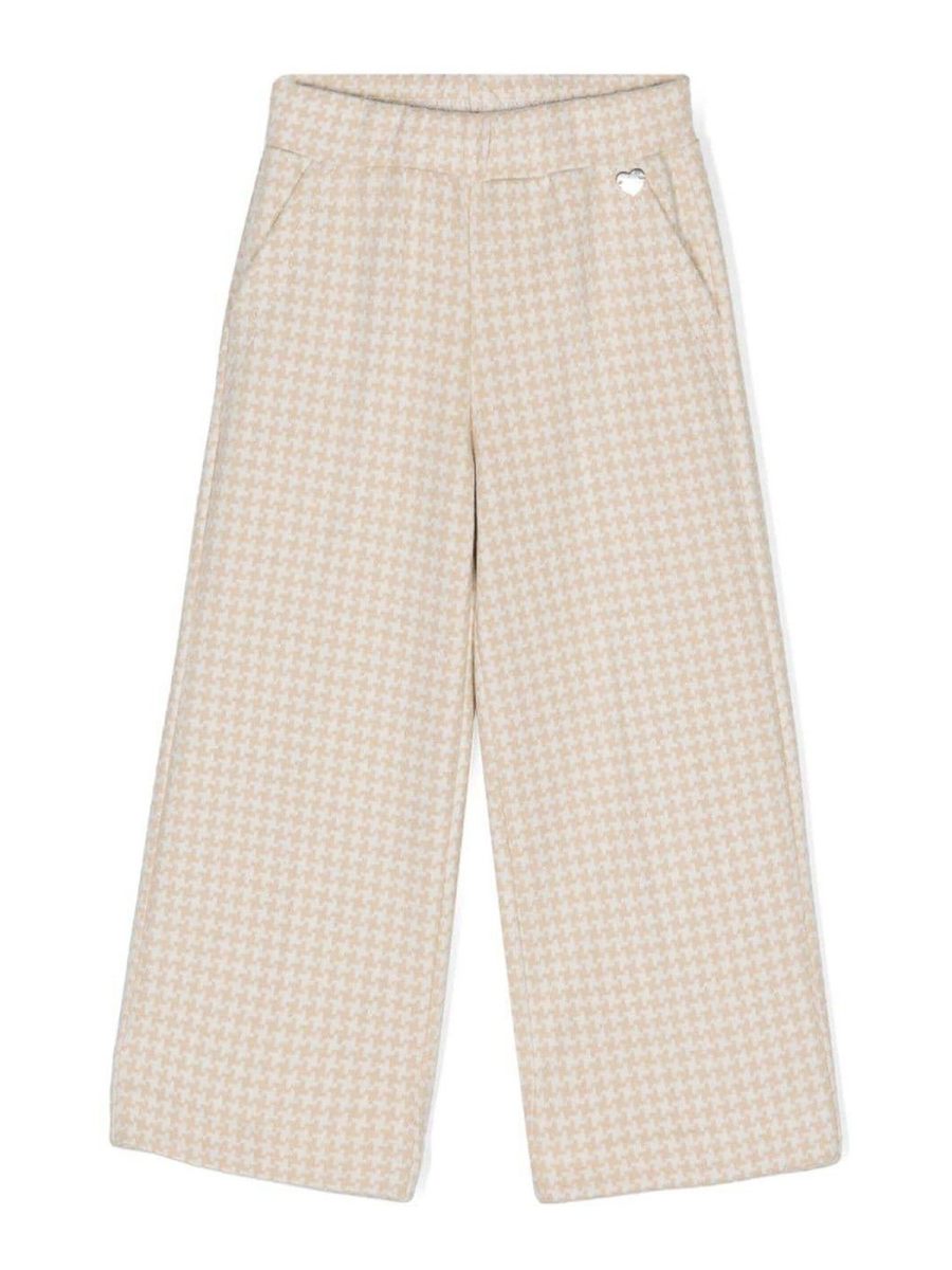 Monnalisa Pantalons Décontractés - Blanc