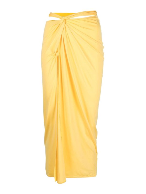 Jacquemus Jupe Midi - Jaune