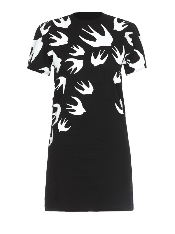 Mcq Robe Courte - Swallow