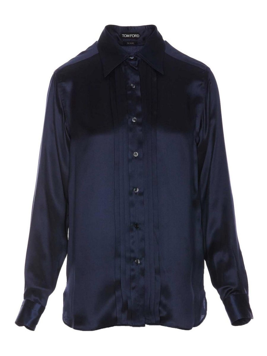 Tom Ford Chemise - Bleu