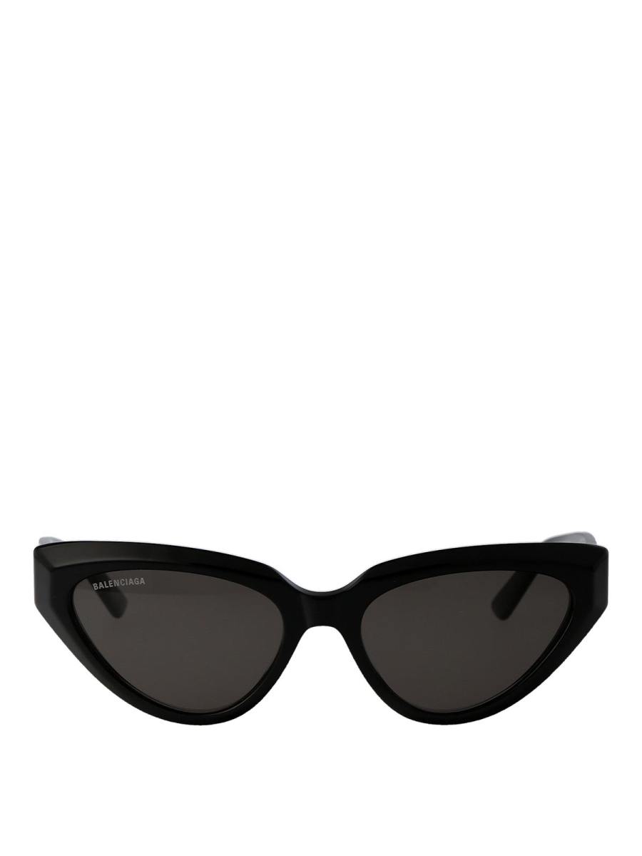 Balenciaga Lunettes De Soleil - Noir