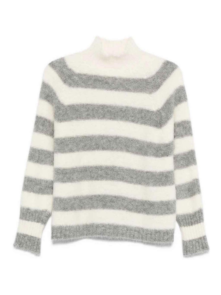 Antonelli Firenze Pull Col Rond - Crème
