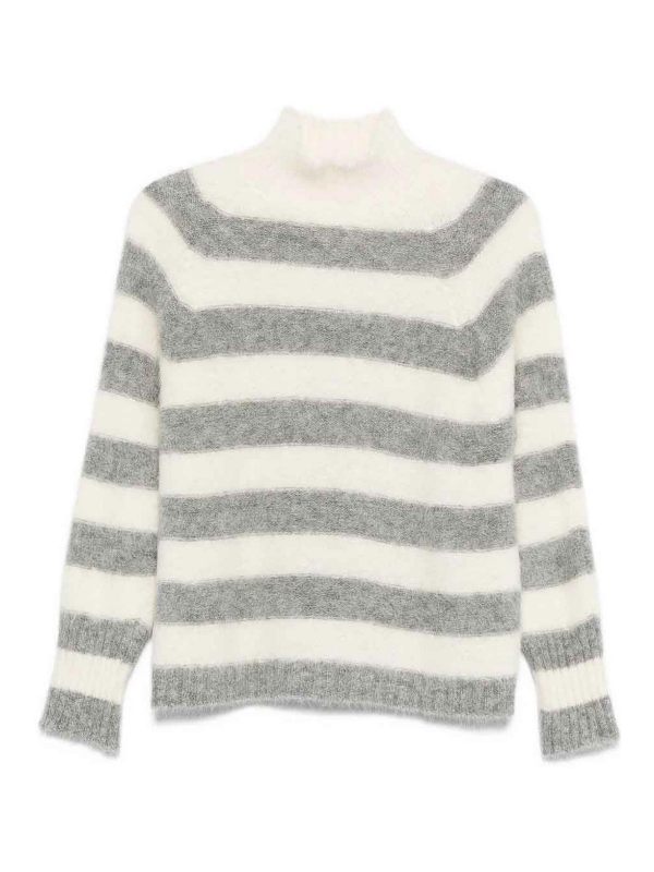 Antonelli Firenze Pull Col Rond - Crème