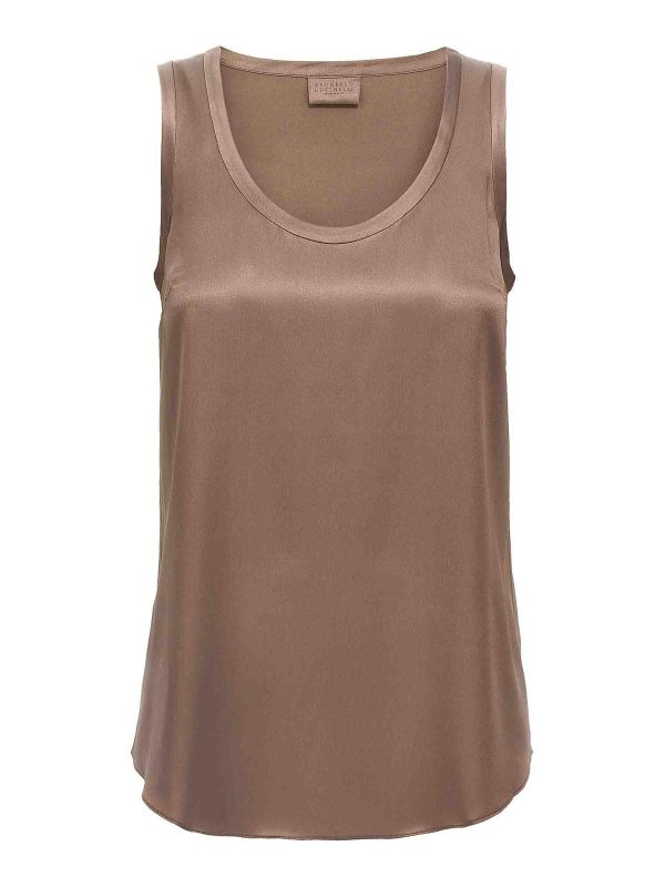 Brunello Cucinelli Top - Marron