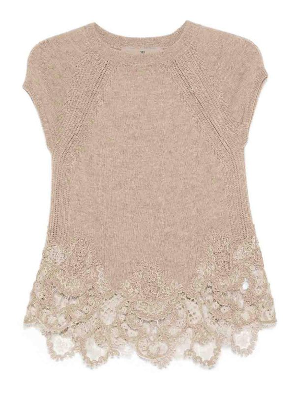 Ermanno Scervino Top - Beige