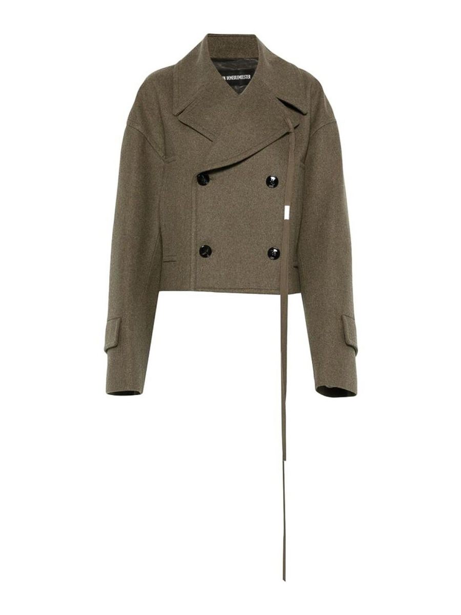 Ann Demeulemeester Veste Casual - Vert