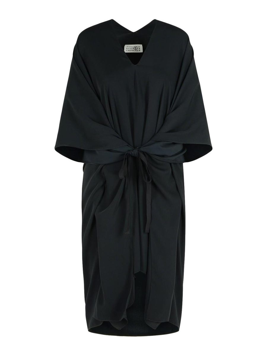 MM6 Maison Margiela Maxi Robe - Noir