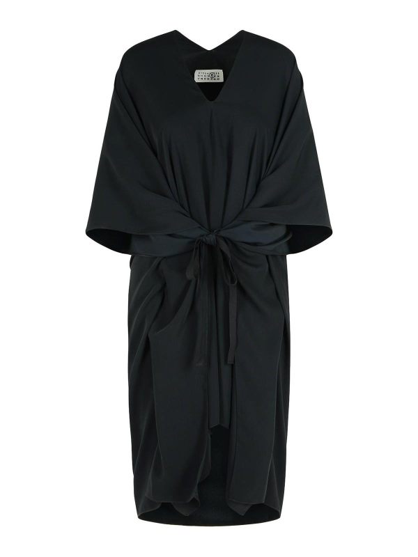 MM6 Maison Margiela Maxi Robe - Noir