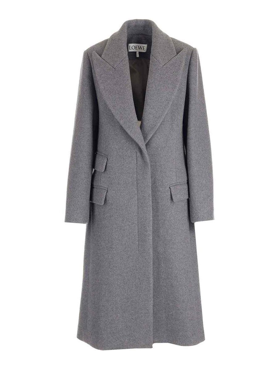 Loewe Manteau Court - Gris