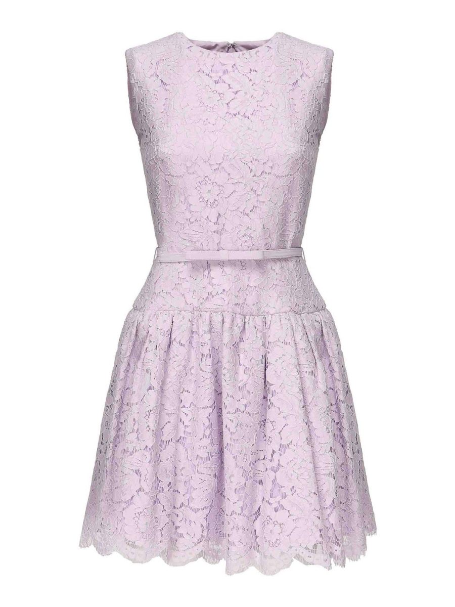 Self Portrait Robe Courte - Violet