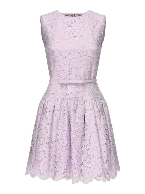 Self Portrait Robe Courte - Violet