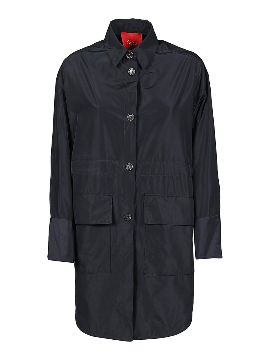 Co. go Manteau Court - Noir