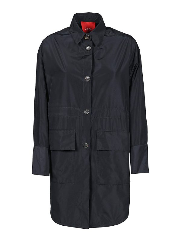 Co. go Manteau Court - Noir
