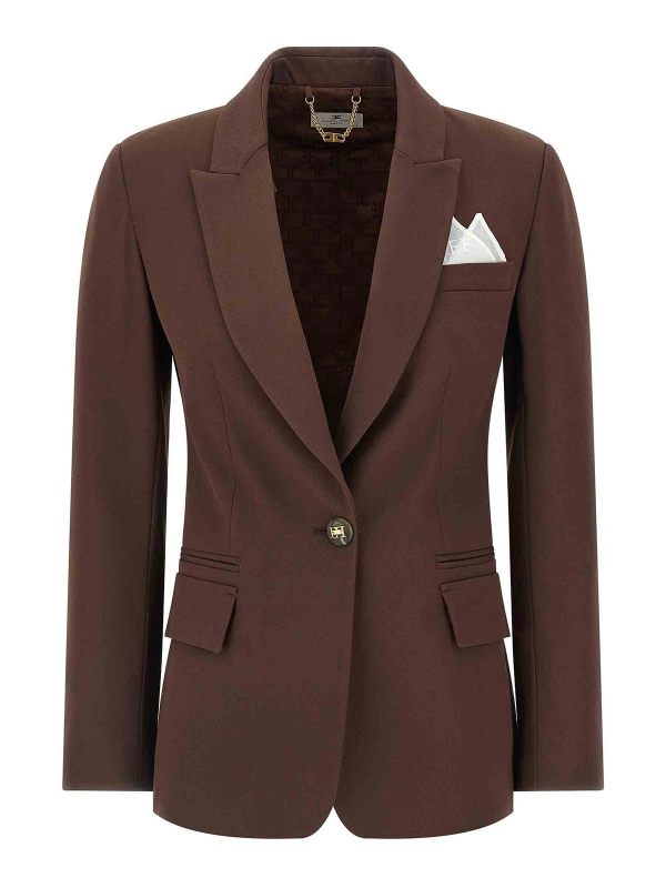 Elisabetta Franchi Blazer - Marron
