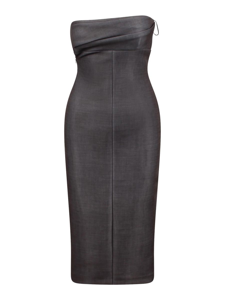 Philosophy di Lorenzo Serafini Robe De Cocktail - Gris