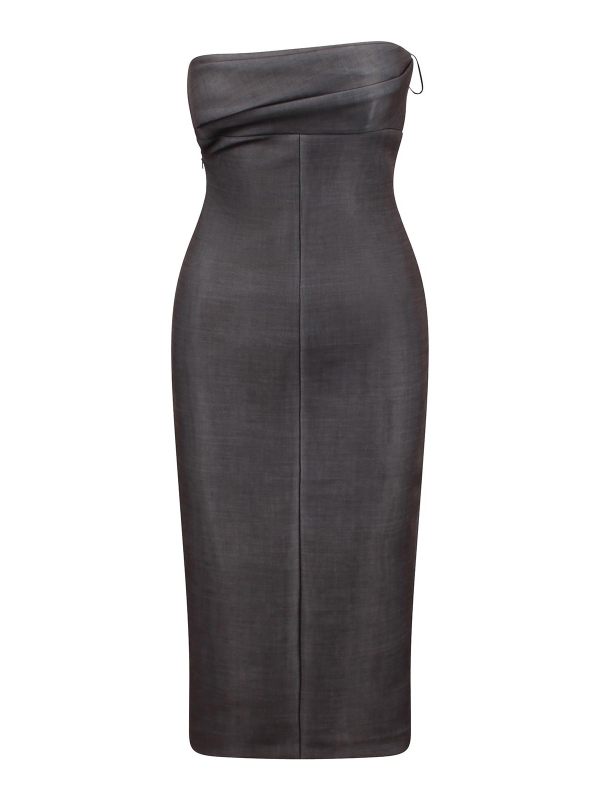 Philosophy di Lorenzo Serafini Robe De Cocktail - Gris