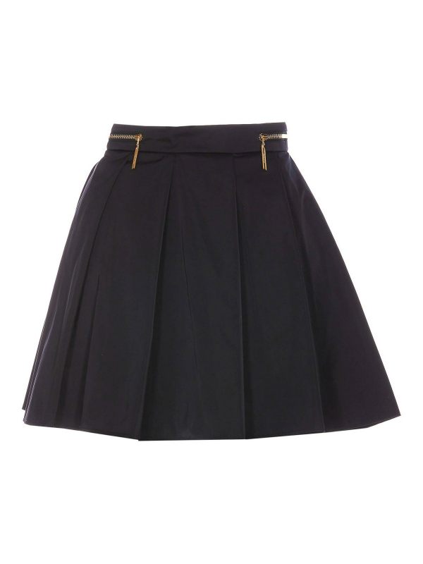Elisabetta Franchi Jupe Midi - Noir