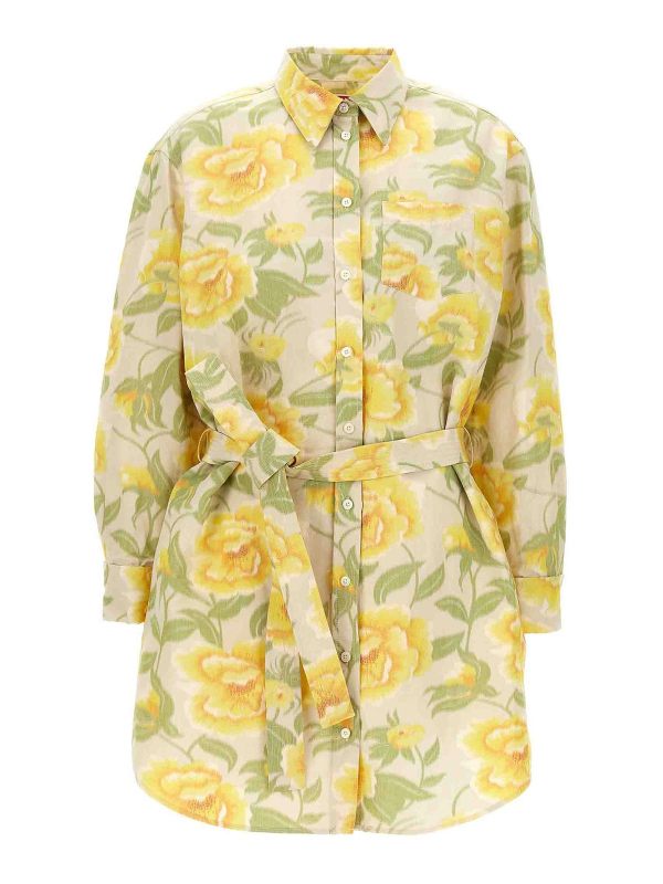 Kenzo Robe Au Genou - Multicolore