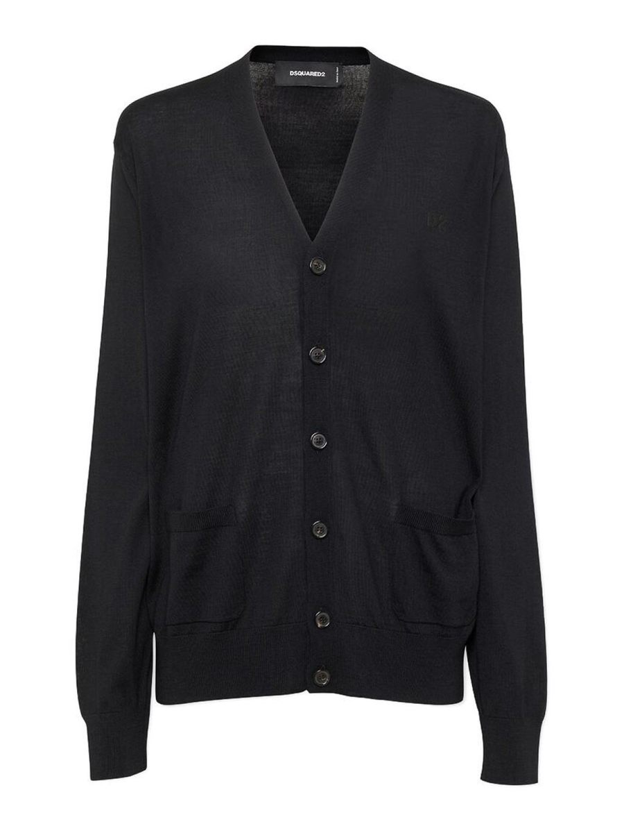 Dsquared2 Pull Col Rond - Noir
