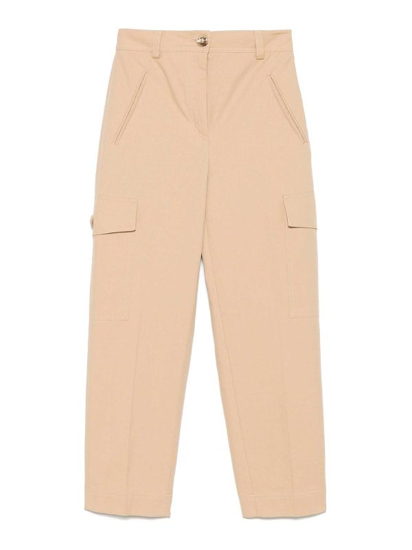 Twinset Pantalons Décontractés - Gris Clair