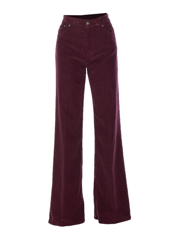 Dondup Pantalons Décontractés - Violet