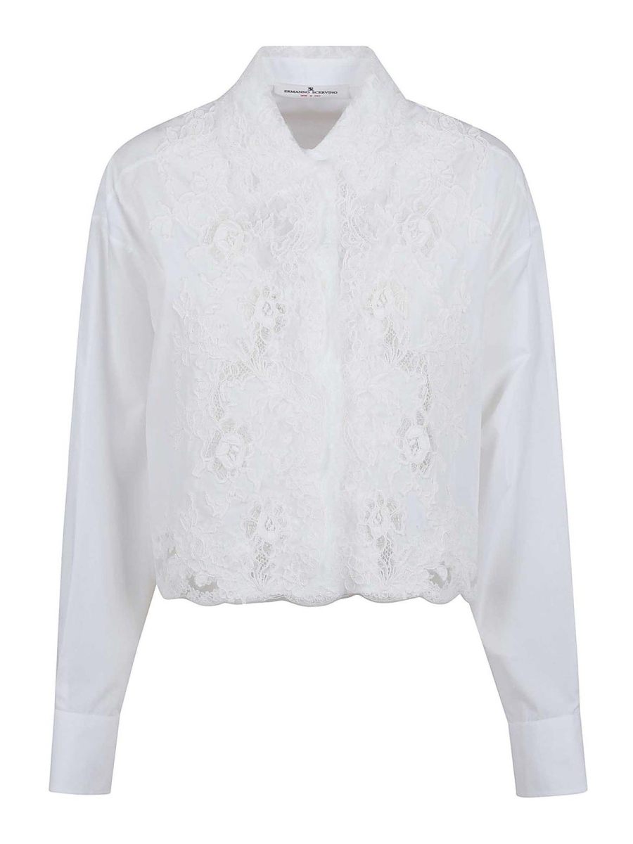 Ermanno Scervino Chemise - Blanc
