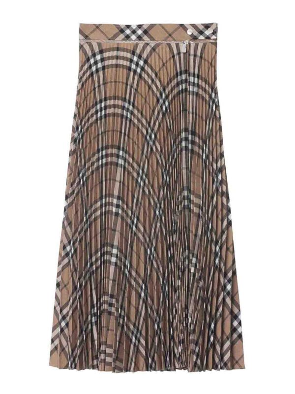 Burberry Jupe Longue - Noir