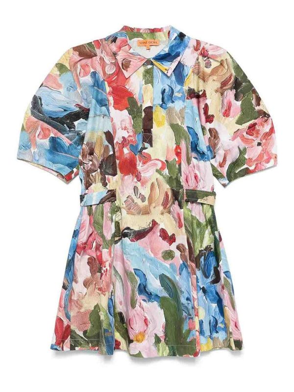 Stine Goya Robe Courte - Multicolore