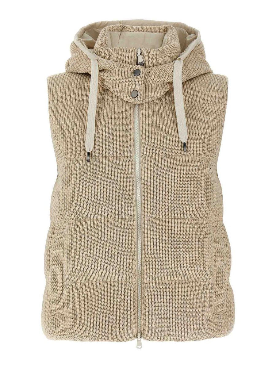 Brunello Cucinelli Gilet - Beige