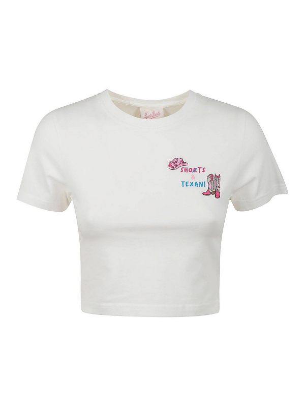 Mc2 Saint Barth T-Shirt - Blanc