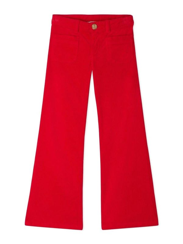 Bonpoint Pantalons Décontractés - Rouge