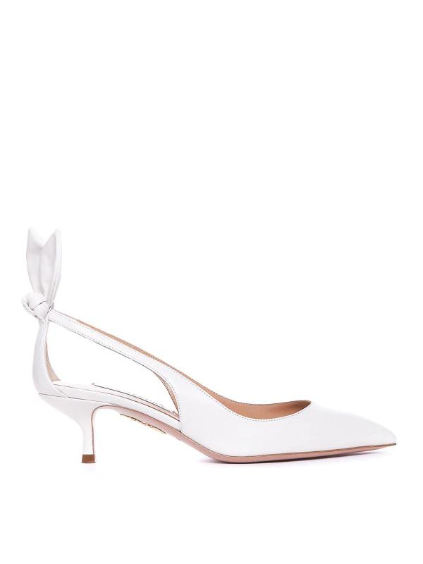 Aquazzura Chaussures À Talon - Blanc