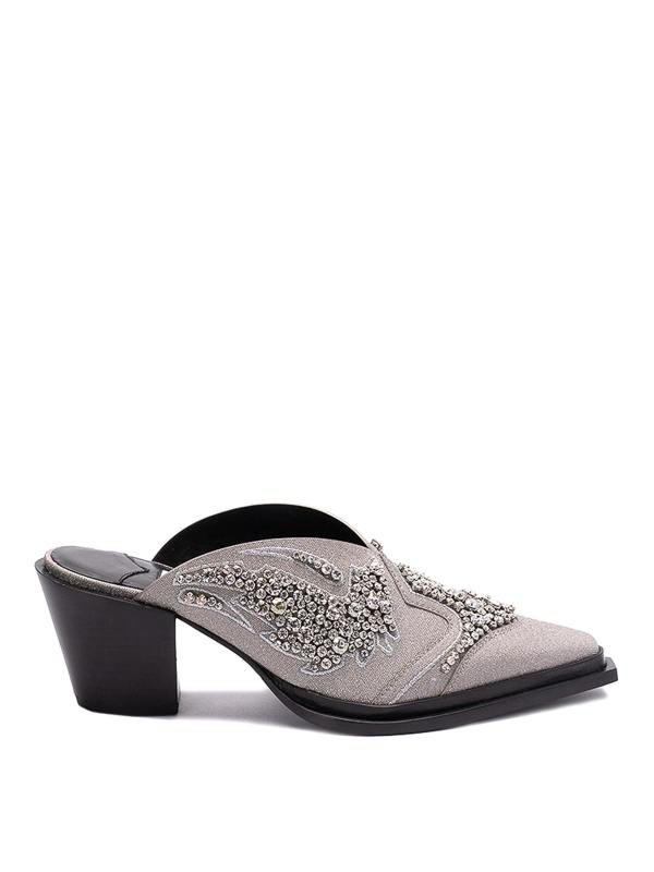 Jimmy Choo Mules - Argent