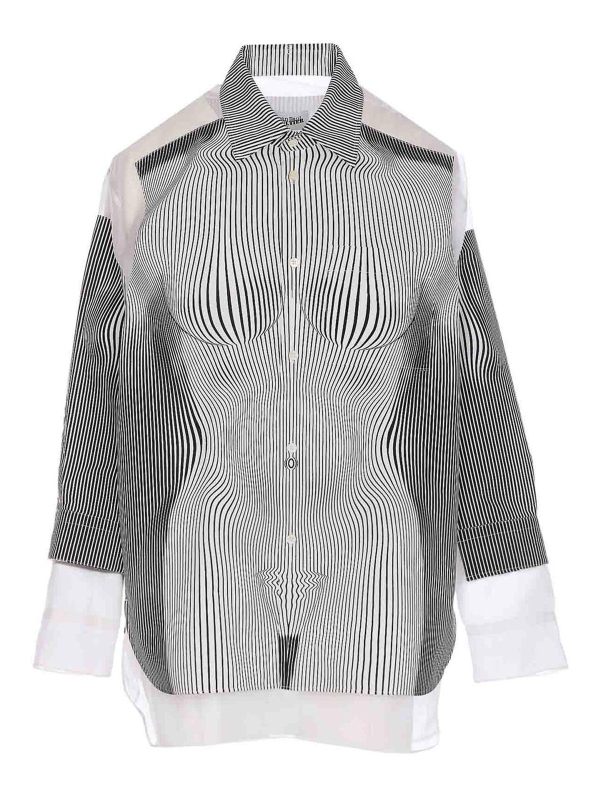 Jean Paul Gaultier Chemise - Noir