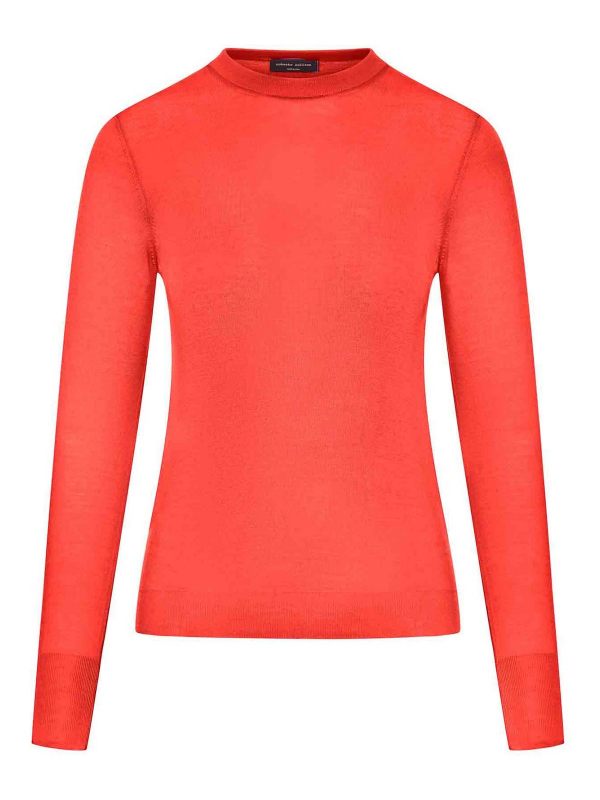 Roberto Collina Pull Col Rond - Rouge