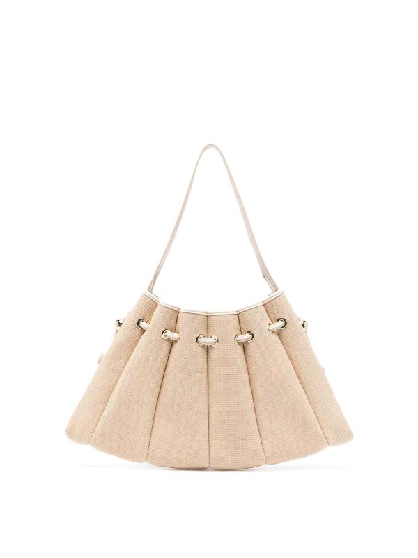 Themoirè Sac Porté Épaule - Beig