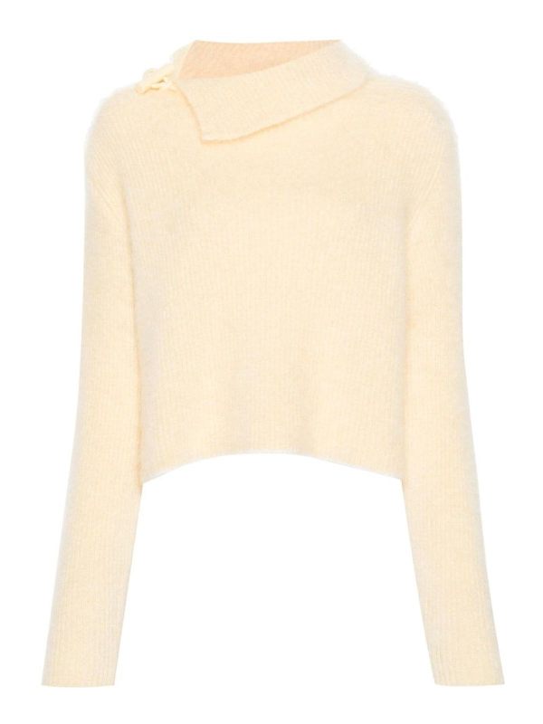 Jacquemus Pull Col Rond - Jaune