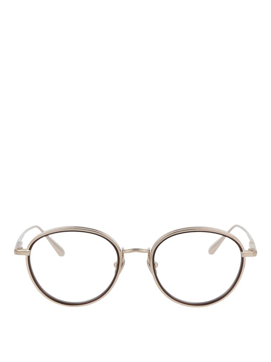 Linda Farrow Lunettes De Soleil - Or