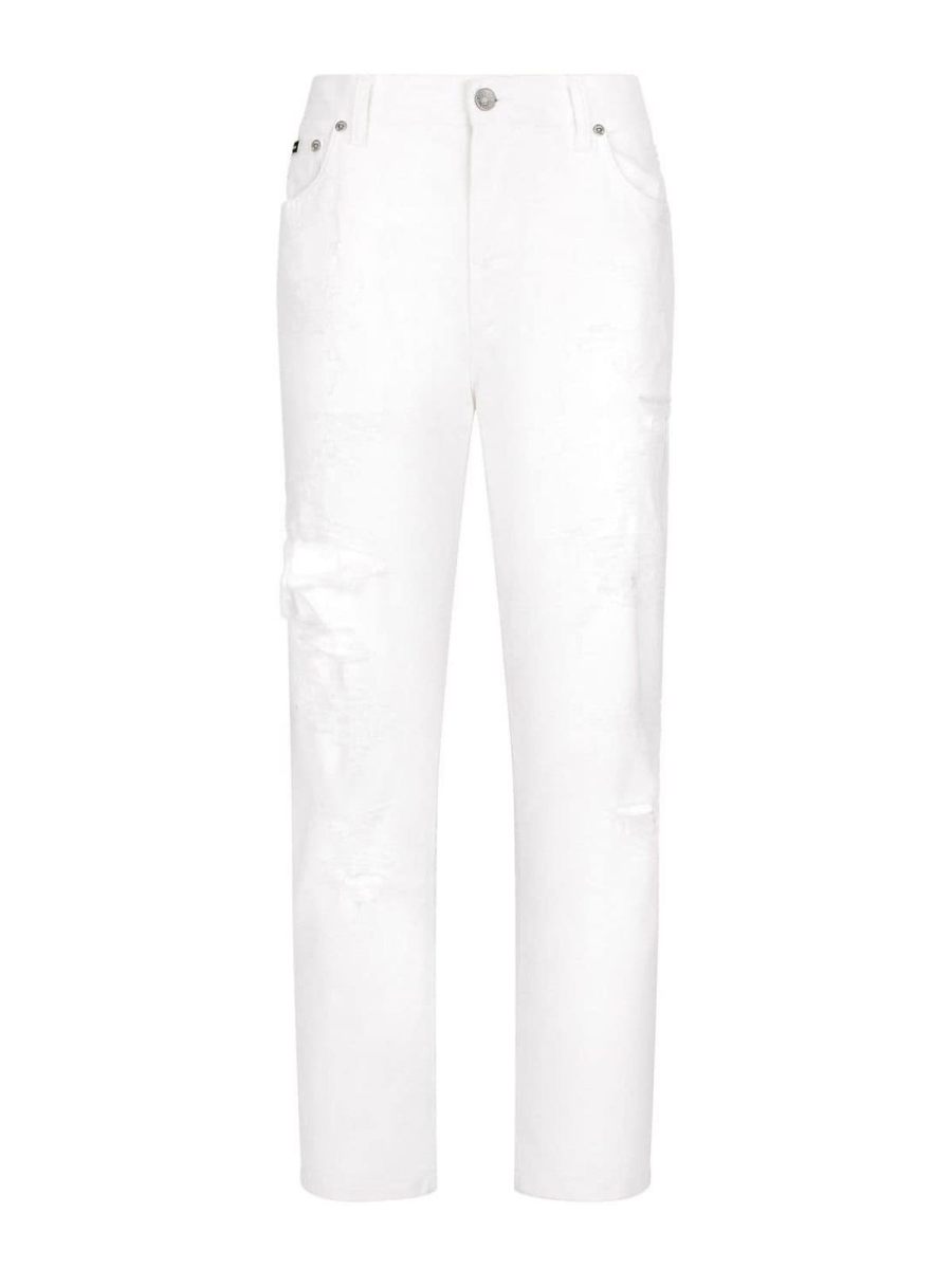 Dolce & Gabbana Jean Droit - Bleu