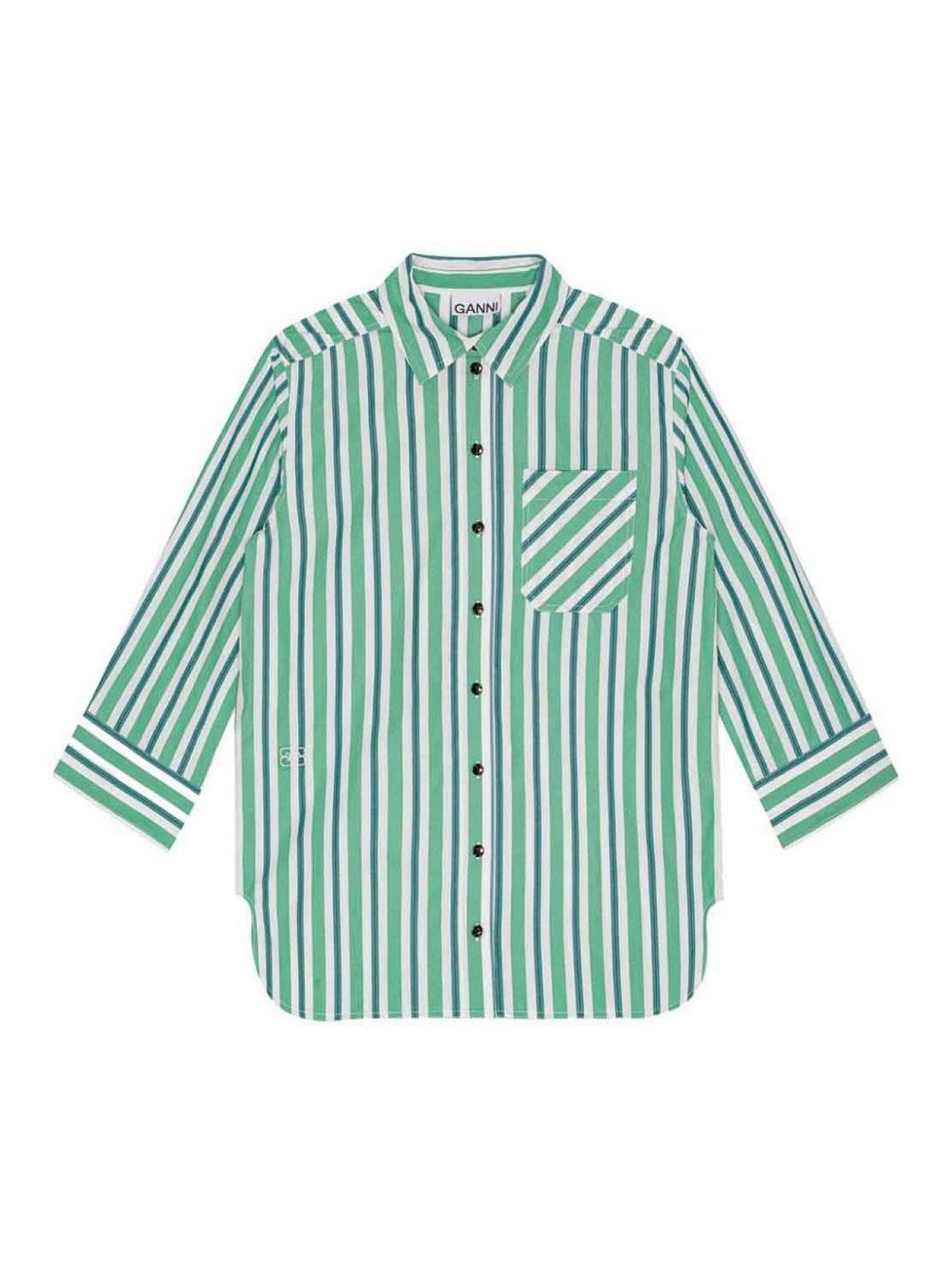 Ganni Chemise - Vert
