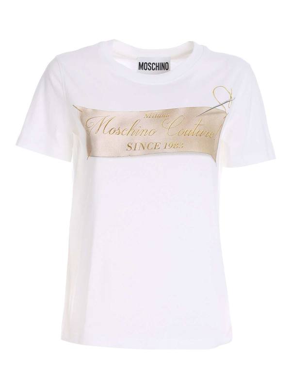 Moschino T-Shirt - Blanc