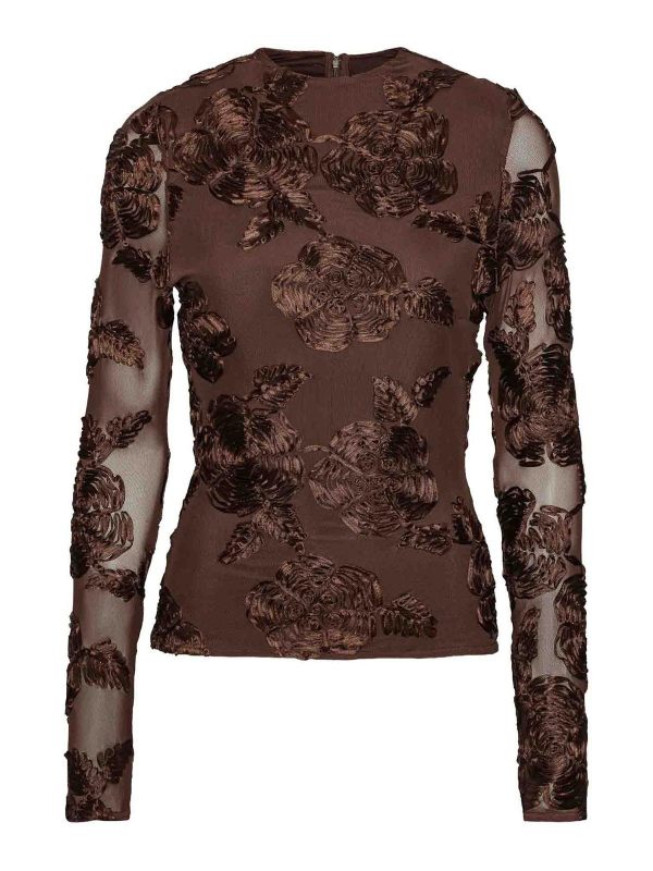 Rotate Birger Christensen Top - Marron