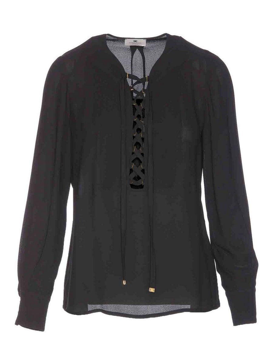 Elisabetta Franchi Chemise - Noir