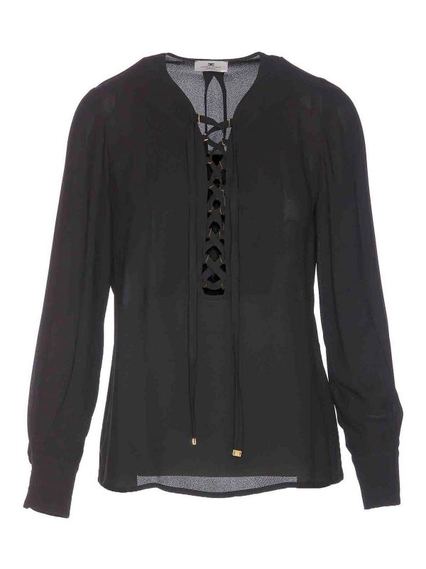 Elisabetta Franchi Chemise - Noir