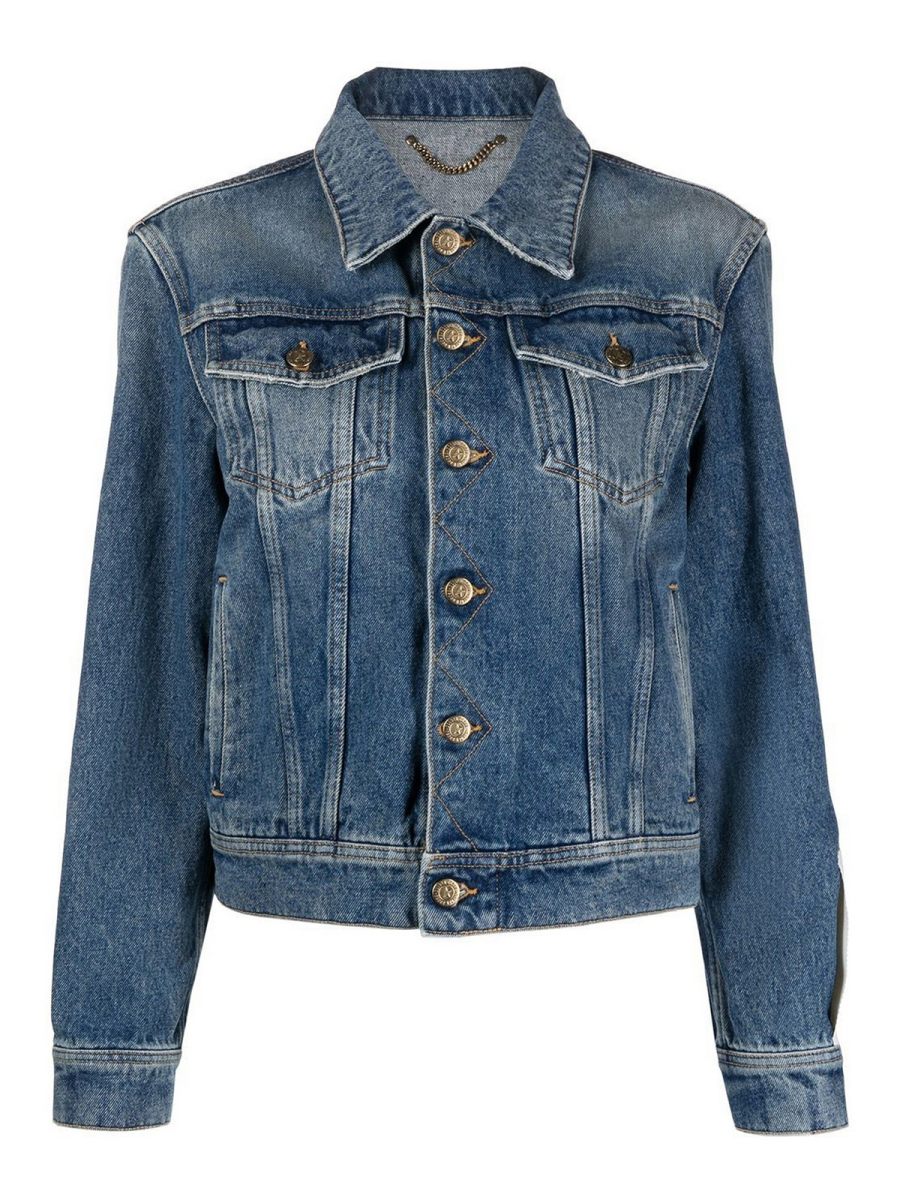 Golden Goose Veste En Jean - Bleu