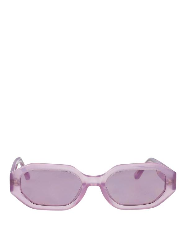 The Attico Lunettes De Soleil - Couleur Chair