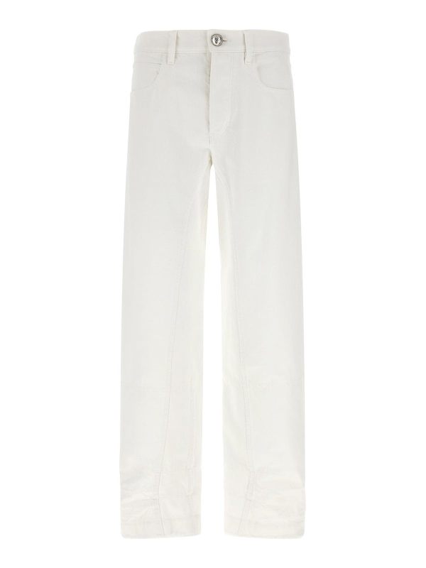 Jil Sander Jean Bootcut - Blanc